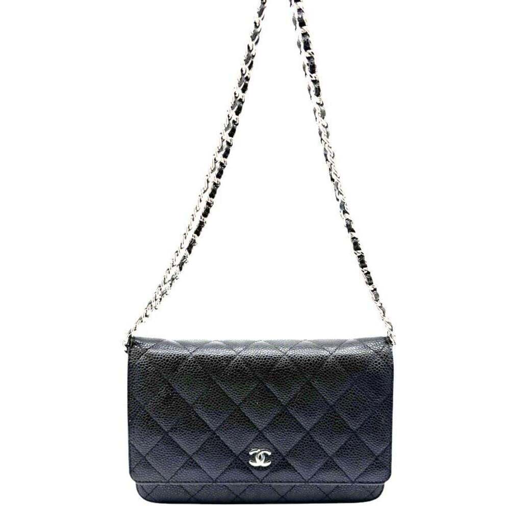 CHANEL Black Caviar Leather Wallet - Picture 6 of 12